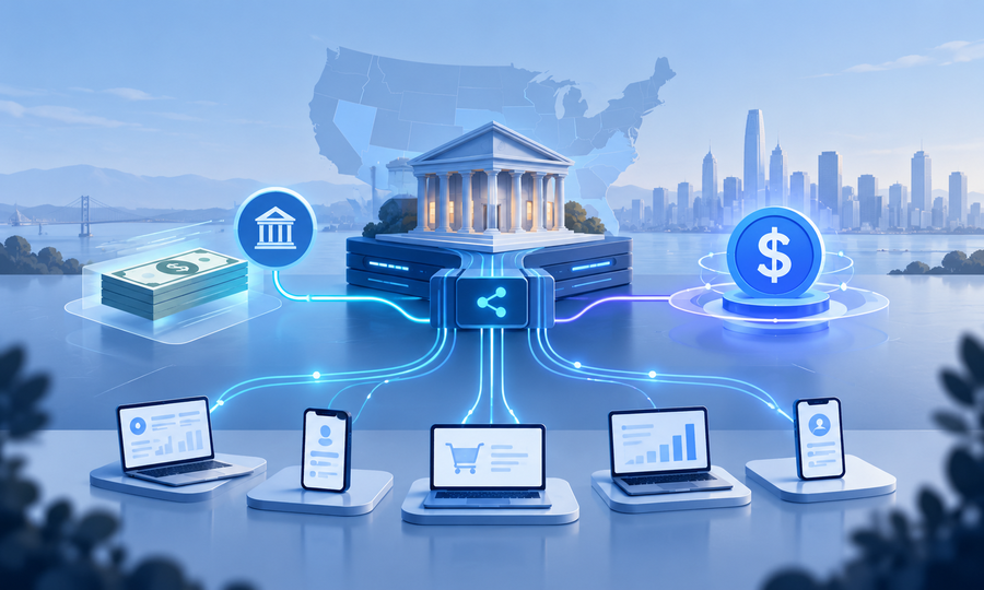 Cross River 将 Ripple 的 RLUSD 接入核心银行平台，金融科技客户可统一接入两类支付